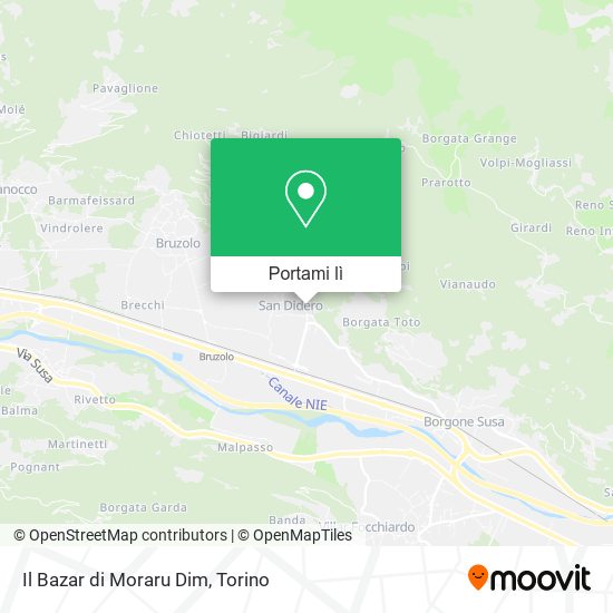 Mappa Il Bazar di Moraru Dim