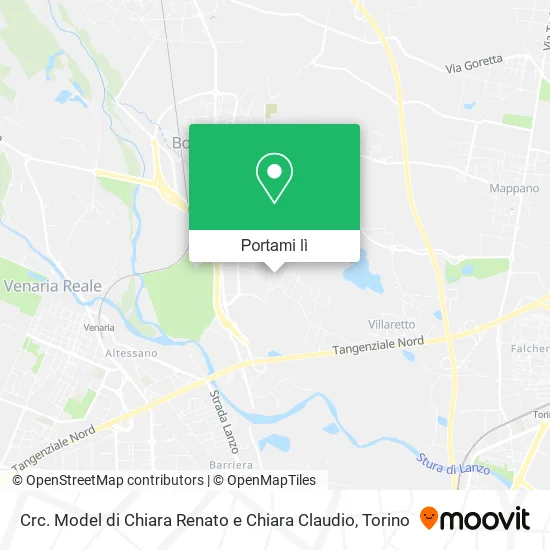 Mappa Crc. Model di Chiara Renato e Chiara Claudio