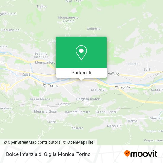 Mappa Dolce Infanzia di Giglia Monica