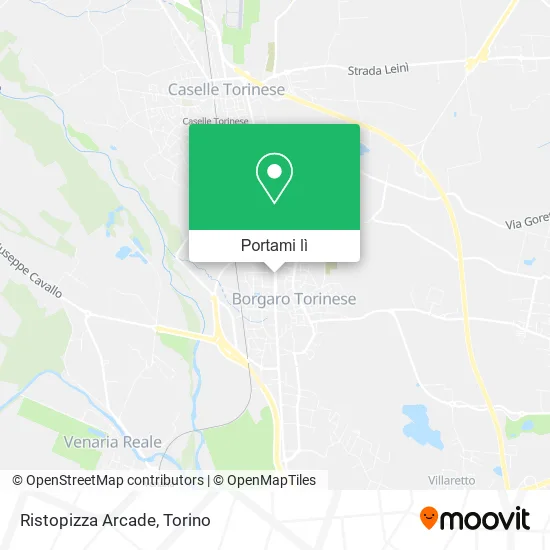 Mappa Ristopizza Arcade