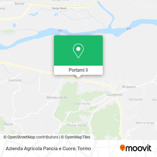 Mappa Azienda Agricola Pancia e Cuore