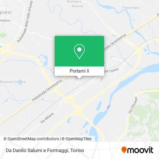 Mappa Da Danilo Salumi e Formaggi