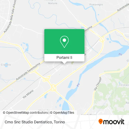 Mappa Cmo Snc Studio Dentistico
