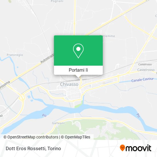 Mappa Dott Eros Rossetti