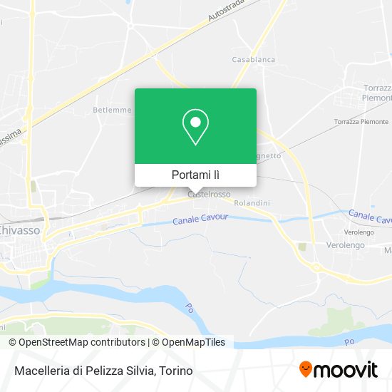 Mappa Macelleria di Pelizza Silvia