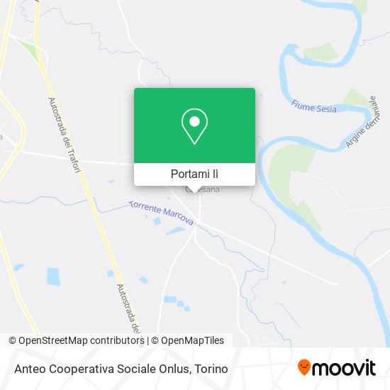 Mappa Anteo Cooperativa Sociale Onlus