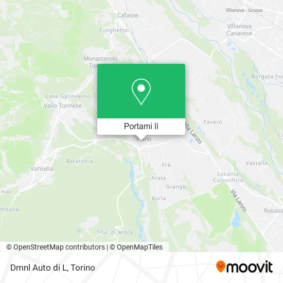 Mappa Dmnl Auto di L