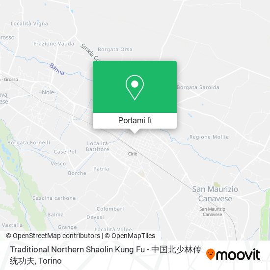 Mappa Traditional Northern Shaolin Kung Fu - 中国北少林传统功夫