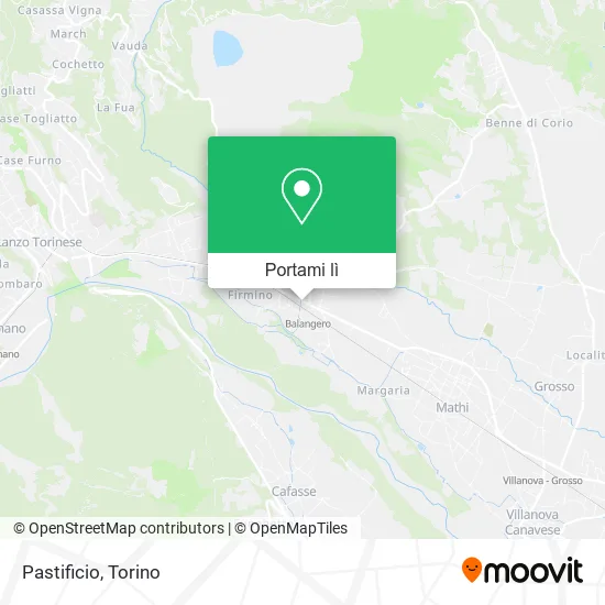 Mappa Pastificio