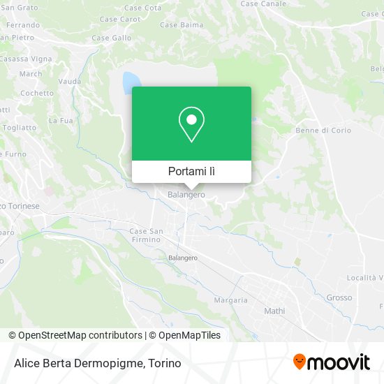 Mappa Alice Berta Dermopigme