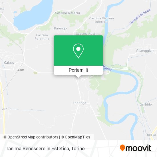 Mappa Tanima Benessere in Estetica