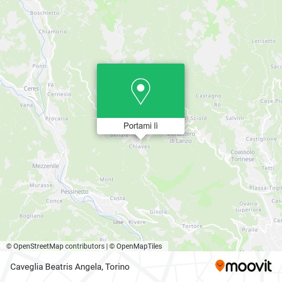 Mappa Caveglia Beatris Angela