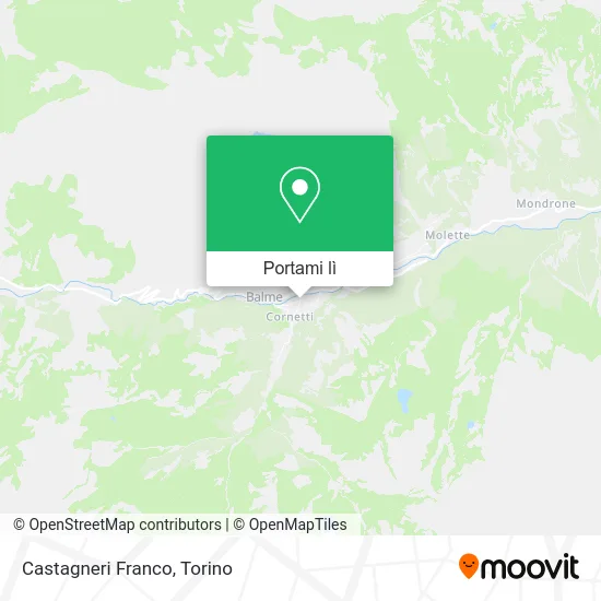 Mappa Castagneri Franco