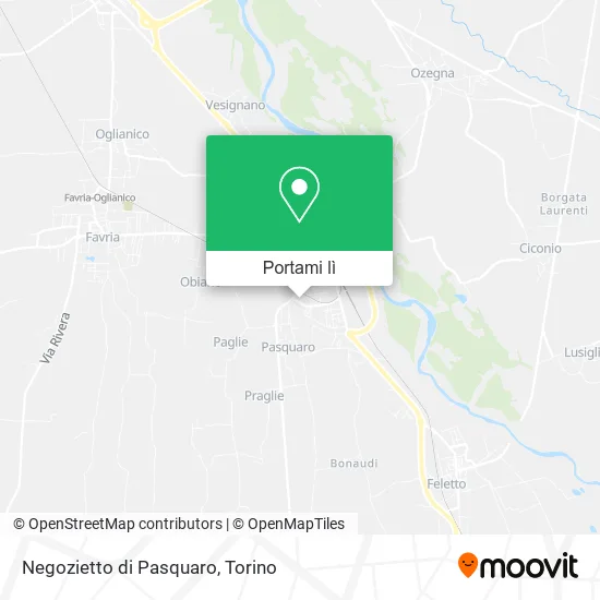 Mappa Negozietto di Pasquaro
