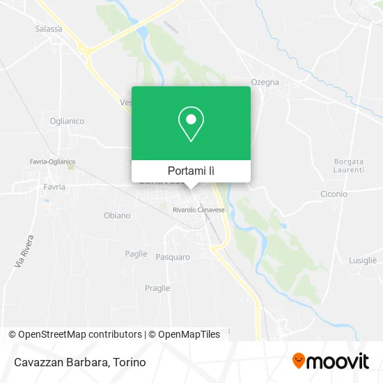 Mappa Cavazzan Barbara