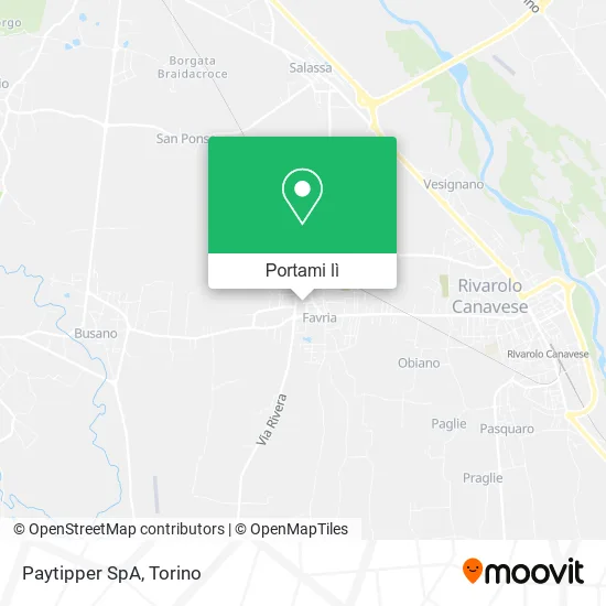 Mappa Paytipper SpA