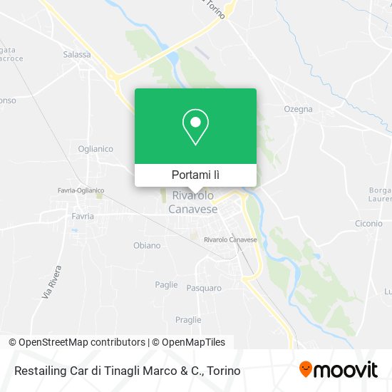 Mappa Restailing Car di Tinagli Marco & C.