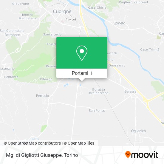 Mappa Mg. di Gigliotti Giuseppe