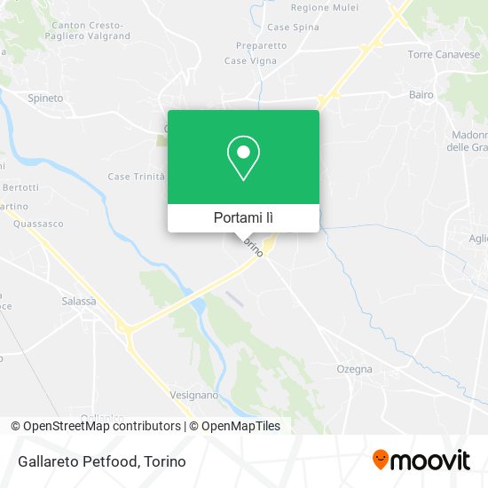 Mappa Gallareto Petfood