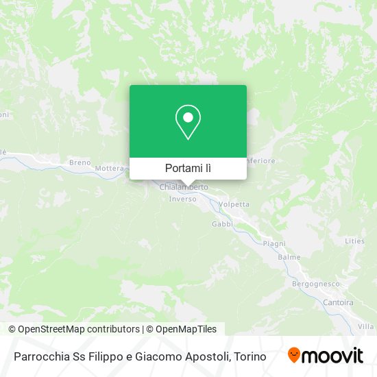Mappa Parrocchia Ss Filippo e Giacomo Apostoli