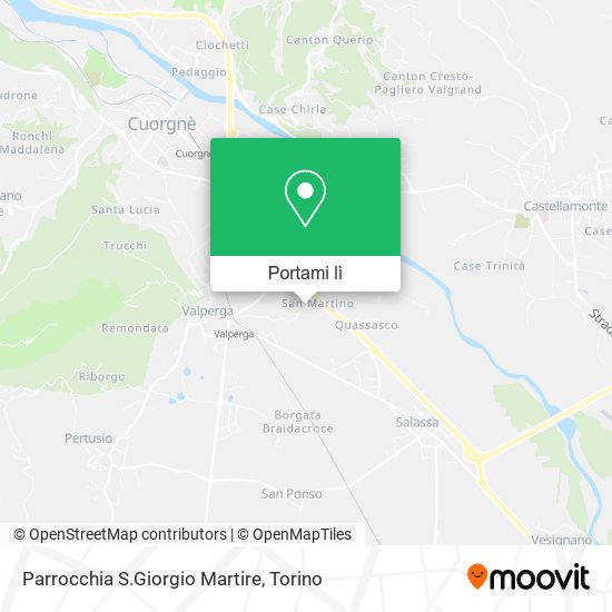 Mappa Parrocchia S.Giorgio Martire