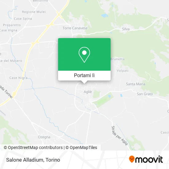 Mappa Salone Alladium