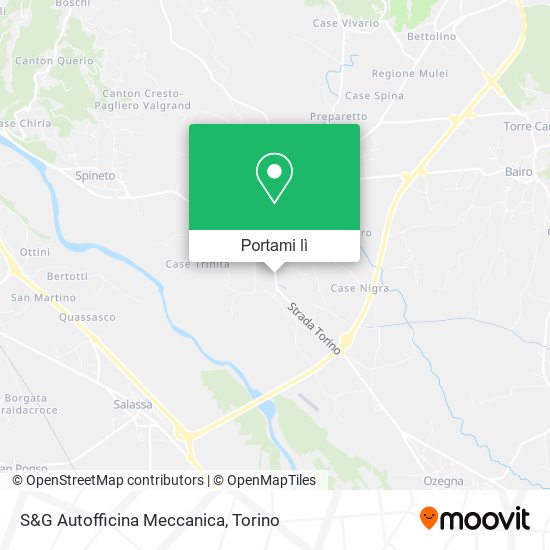 Mappa S&G Autofficina Meccanica