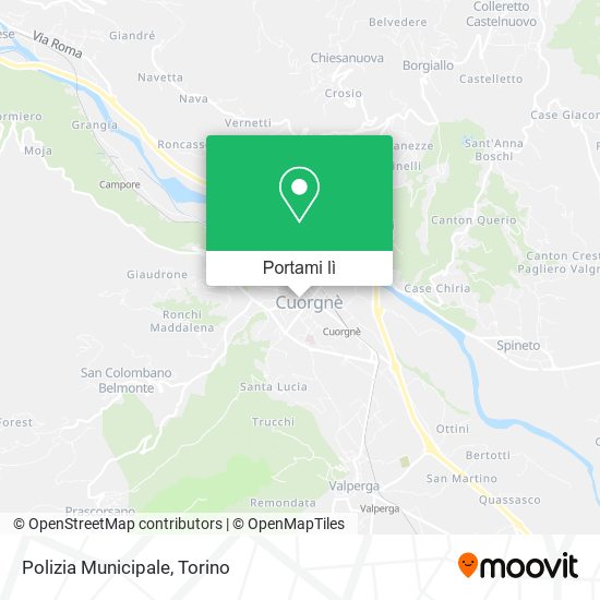 Mappa Polizia Municipale