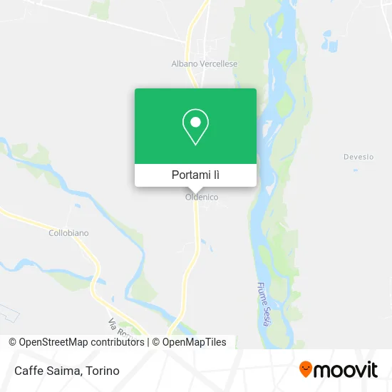 Mappa Caffe Saima