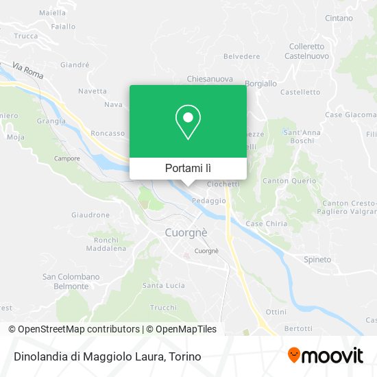 Mappa Dinolandia di Maggiolo Laura