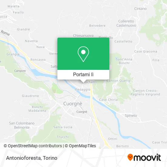 Mappa Antonioforesta