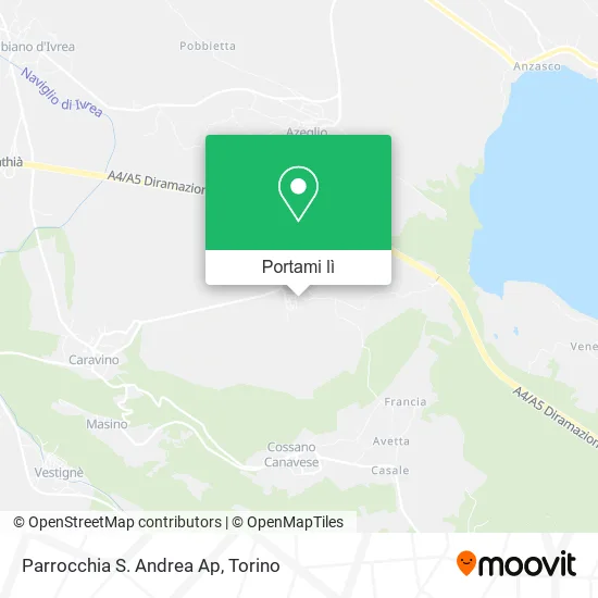 Mappa Parrocchia S. Andrea Ap