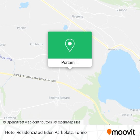 Mappa Hotel Residenzstod Eden Parkplatz