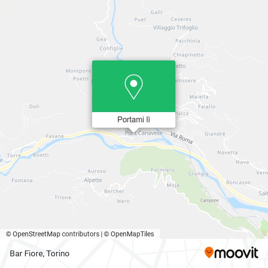 Mappa Bar Fiore