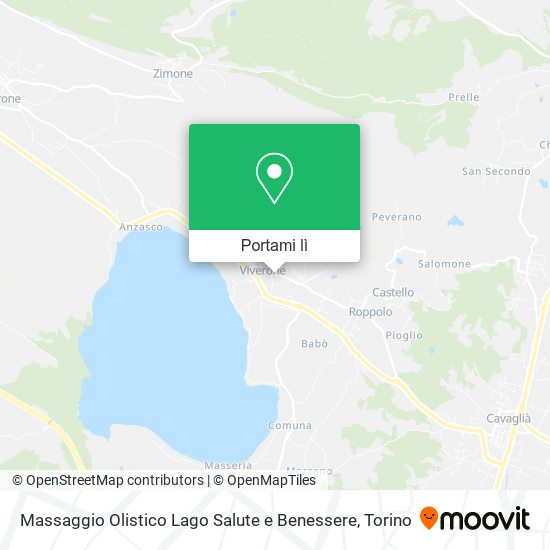 Mappa Massaggio Olistico Lago Salute e Benessere