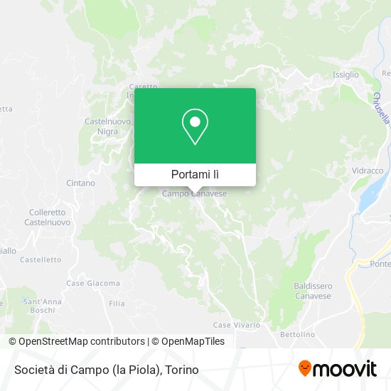 Mappa Società di Campo (la Piola)