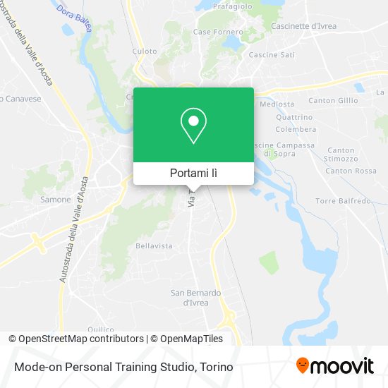 Mappa Mode-on Personal Training Studio