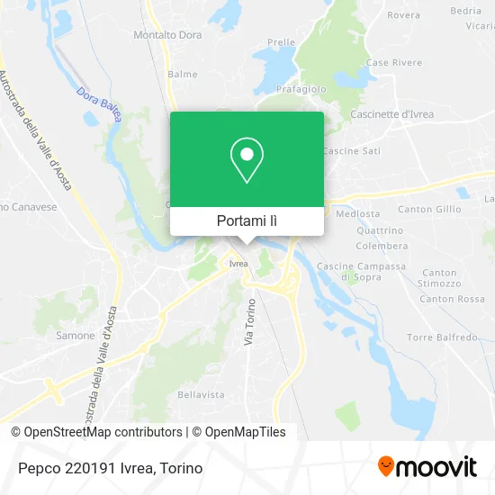 Mappa Pepco 220191 Ivrea