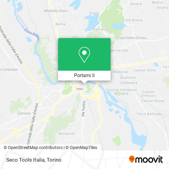 Mappa Seco Tools Italia