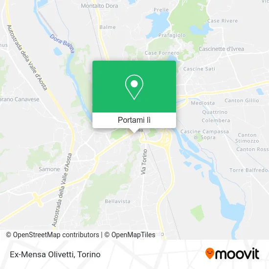 Mappa Ex-Mensa Olivetti