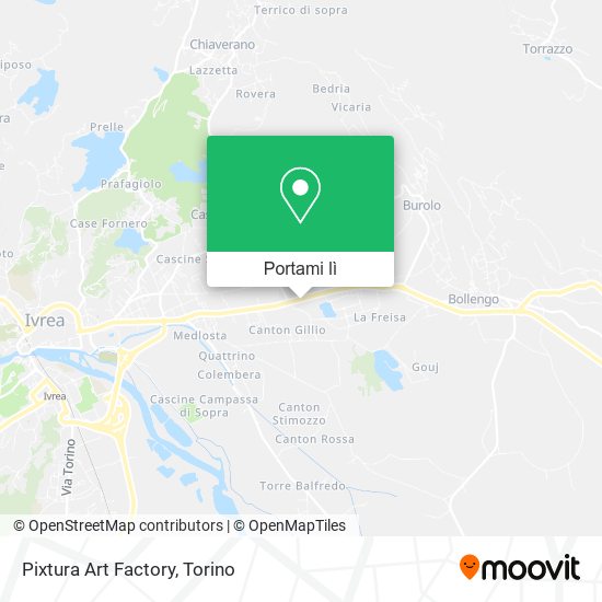 Mappa Pixtura Art Factory