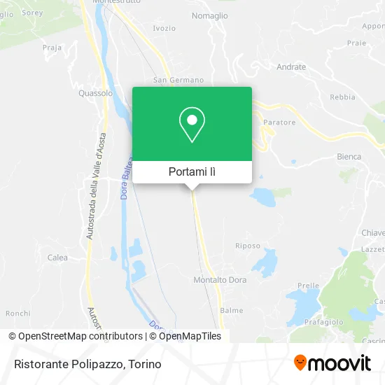 Mappa Ristorante Polipazzo