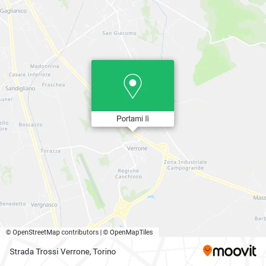Mappa Strada Trossi Verrone