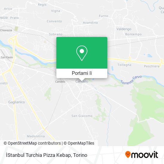 Mappa İStanbul Turchia Pizza Kebap