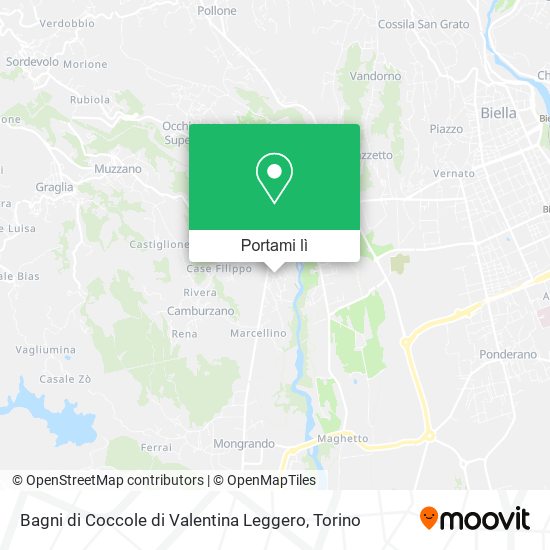 Mappa Bagni di Coccole di Valentina Leggero