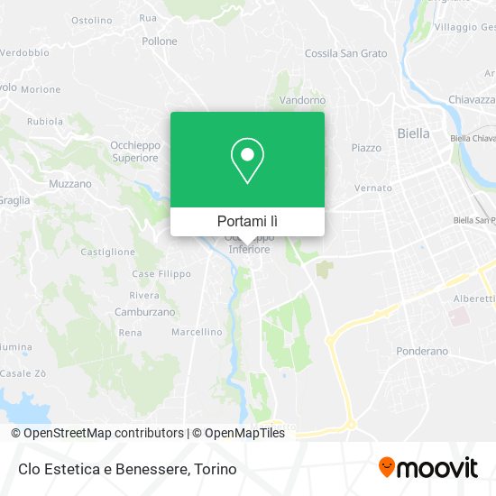 Mappa Clo Estetica e Benessere
