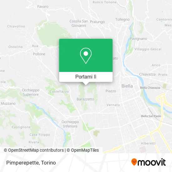 Mappa Pimperepette