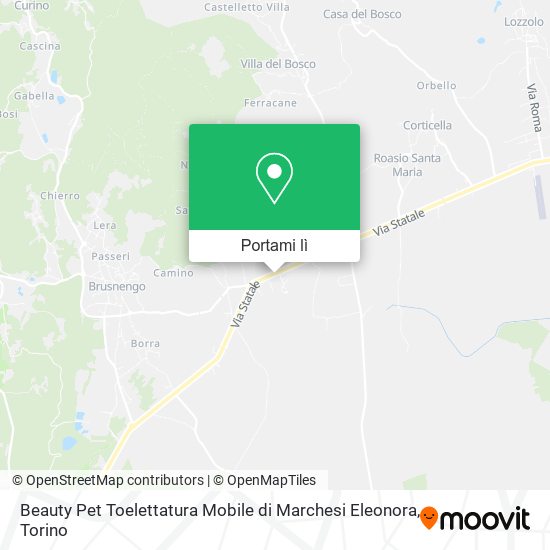 Mappa Beauty Pet Toelettatura Mobile di Marchesi Eleonora