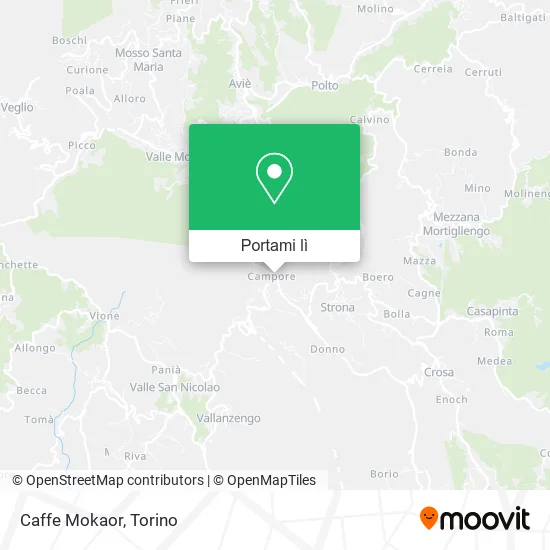 Mappa Caffe Mokaor