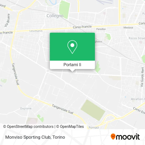 Mappa Monviso Sporting Club